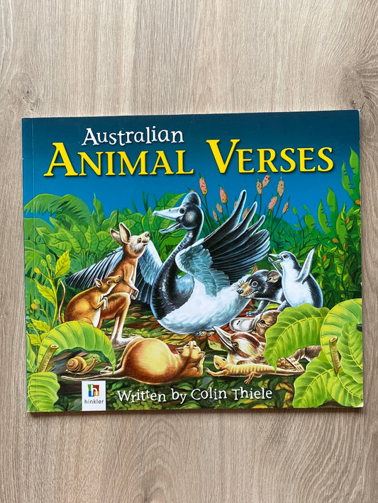 Australian Animal Verse by Colin Thiele