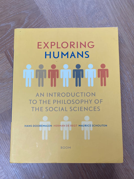 Exploring Humans: an introduction to the philosophy of the social sciences
