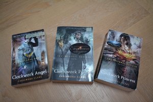 The Infernal Devices series- 3 books by Cassandra Clare